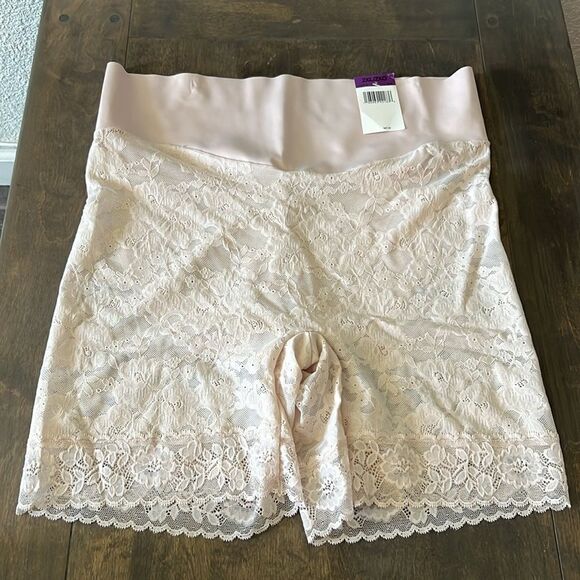 NWT Women's Tame Your Tummy Lace Shorty Shorts DMS095 - Picture 6 of 14